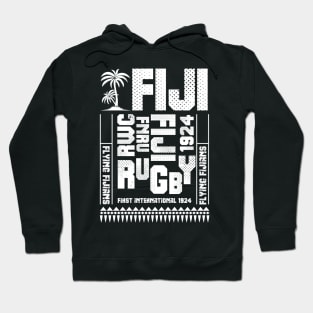 FNRU Fiji Rugby Fan Memorabilia Flying Fijians Hoodie